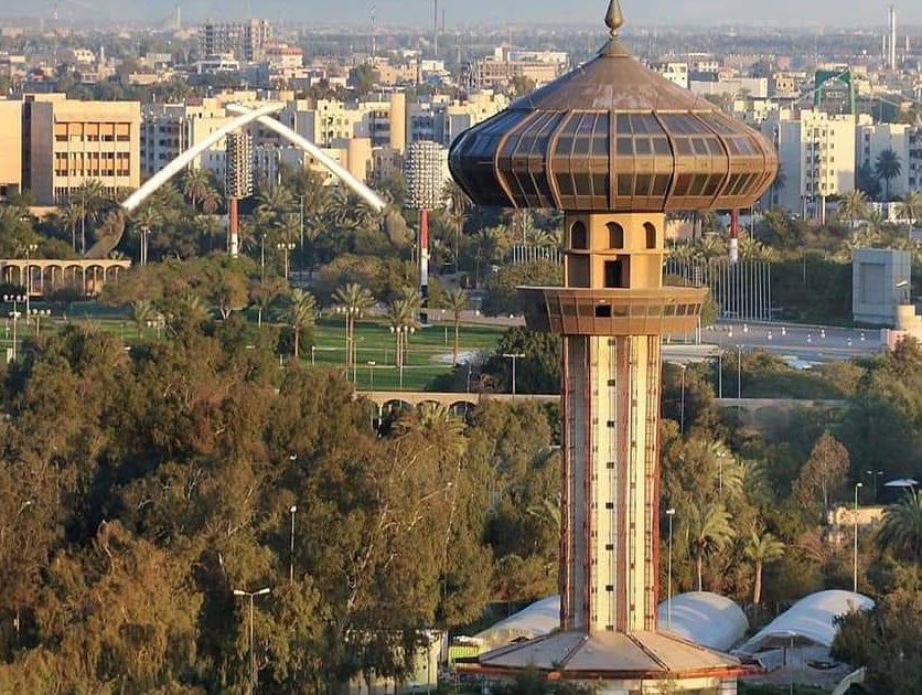Al-Zawra&#039;a Tower, Baghdad, Iraq